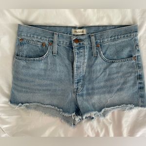 Madewell denim shorts